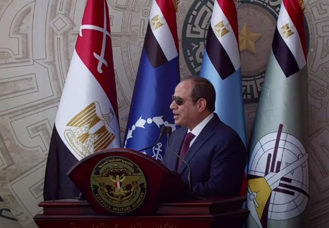 الرئيس السيسي يشهد تخرج دفعة جديدة من الكليات العسكرية